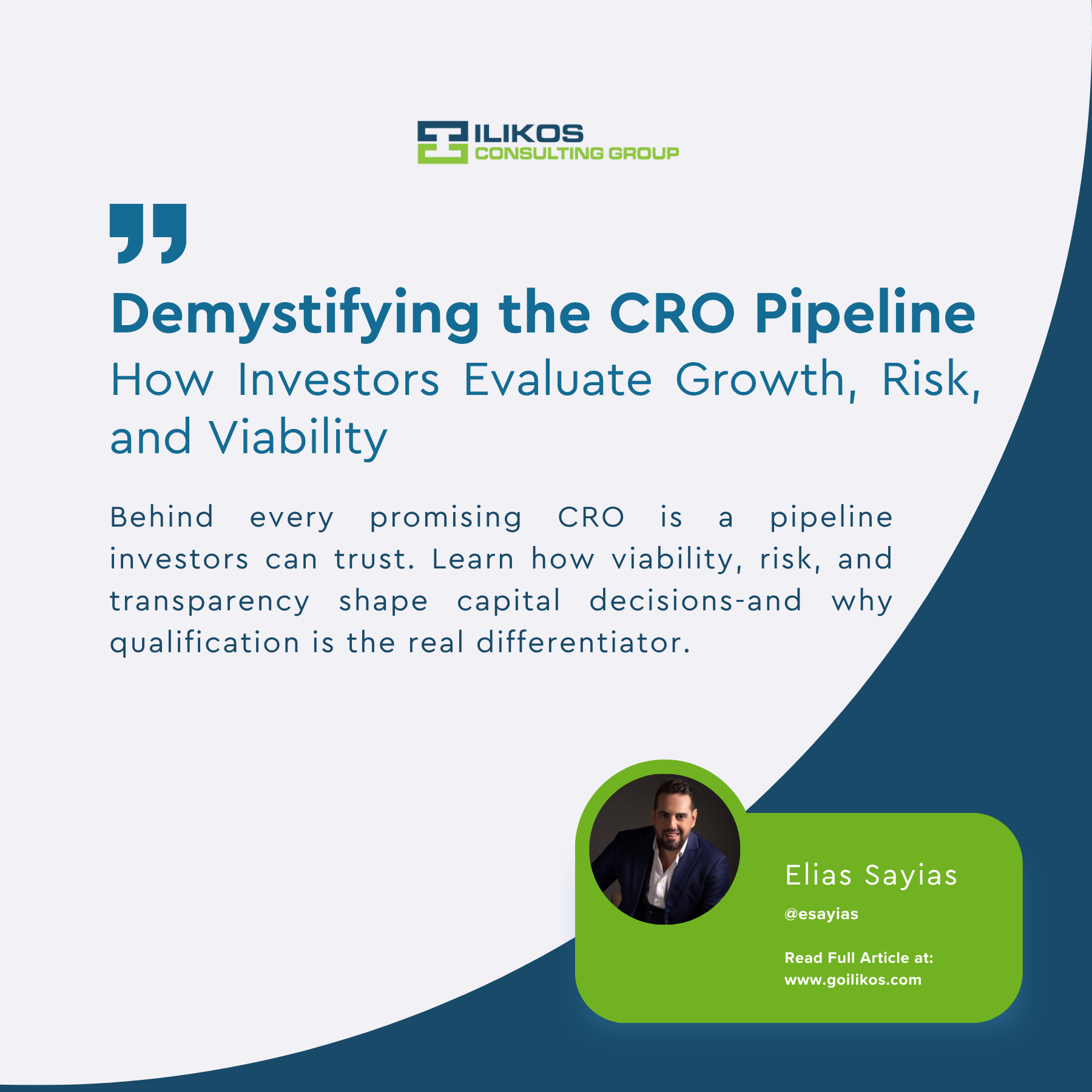 Demystifying the CRO Pipeline