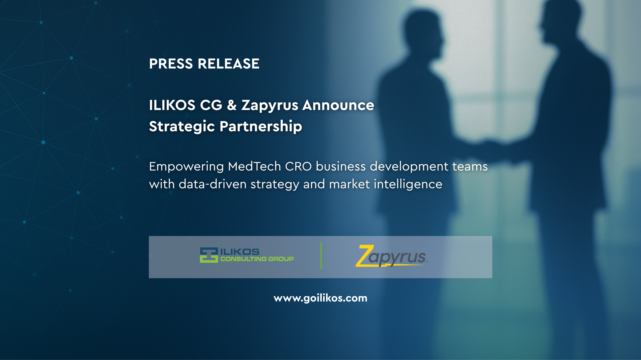 ILIKOS and Zapyrus have partnered to equip MedTech CRO business development teams with the tools and insights to win high-value opportunities in a competitive global market