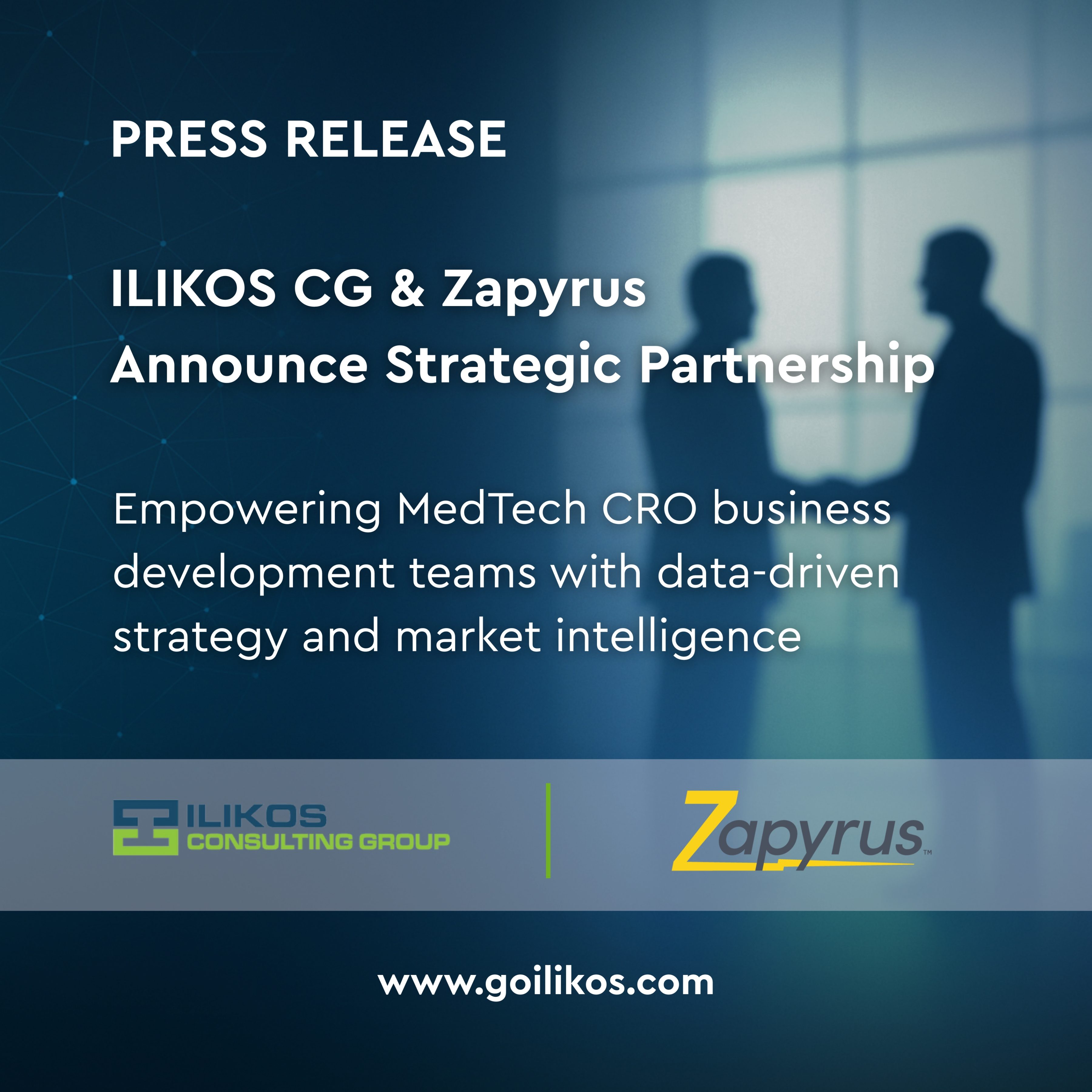 ILIKOS and Zapyrus have partnered to equip MedTech CRO business development teams with the tools and insights to win high-value opportunities in a competitive global market